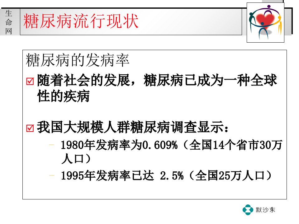 控制糖尿病防治冠心病