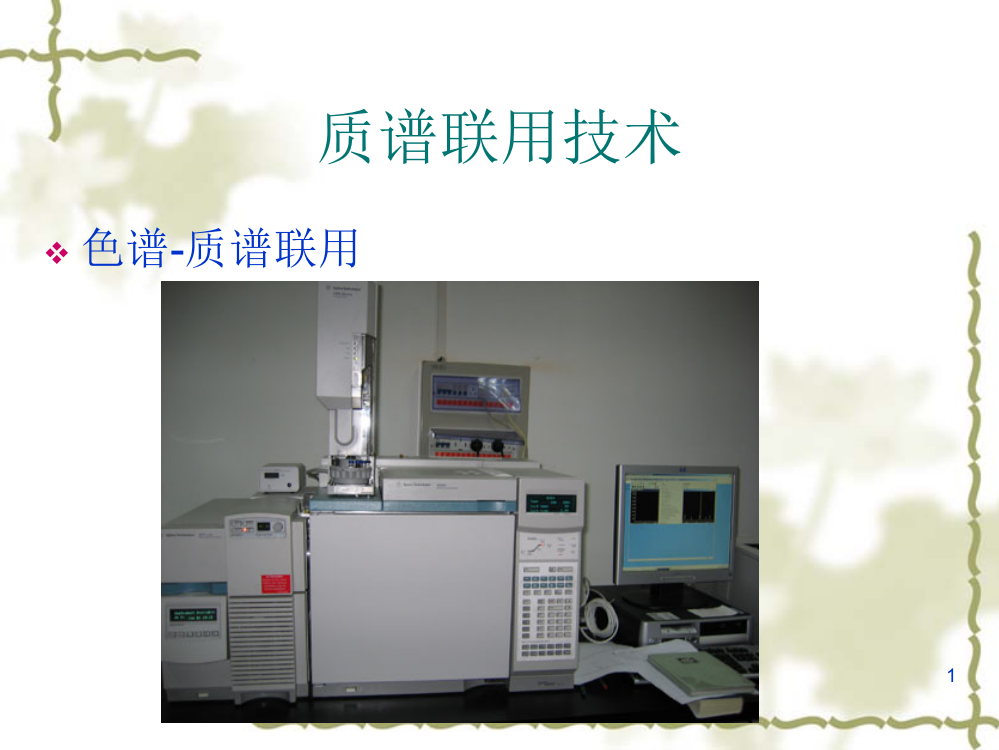 质谱联用技术ppt课件