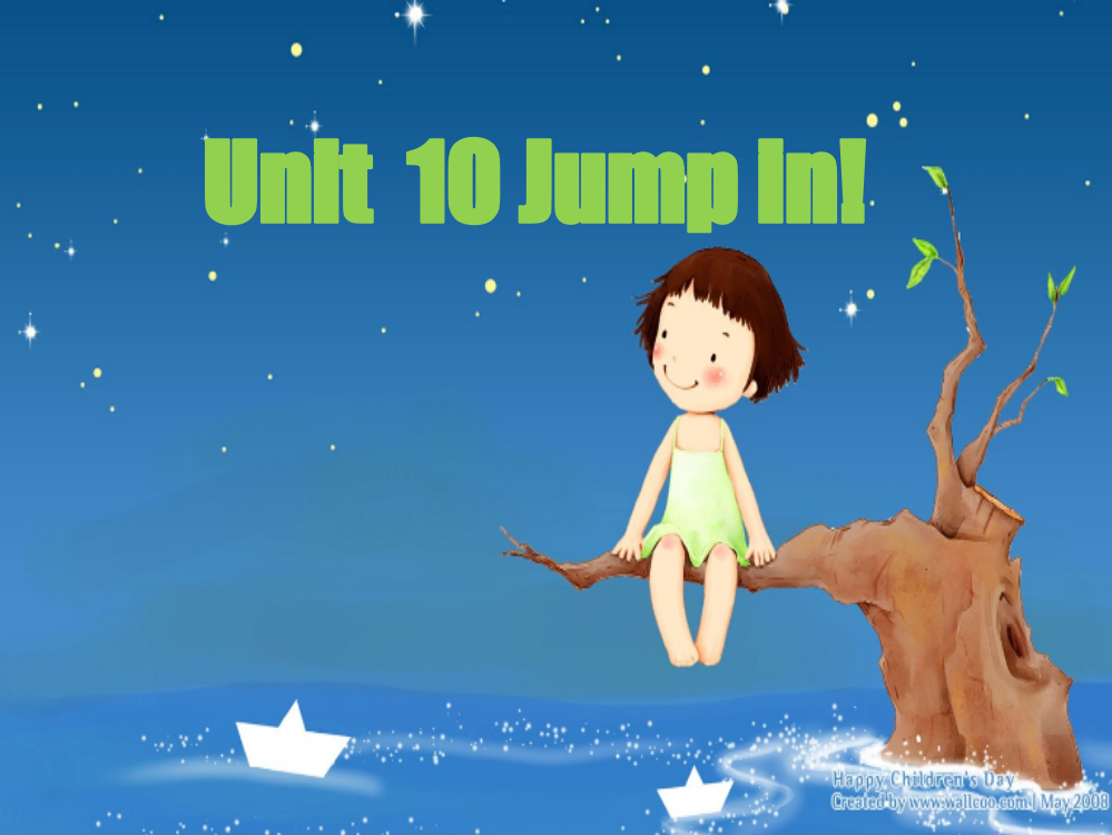 新概念青少版1A-Unit10-Jump-in