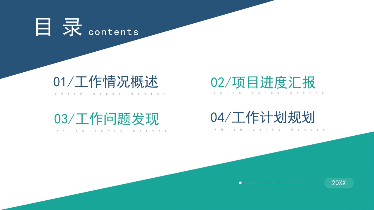 绿色商务风企业岗位竞聘述职报告PPT模板