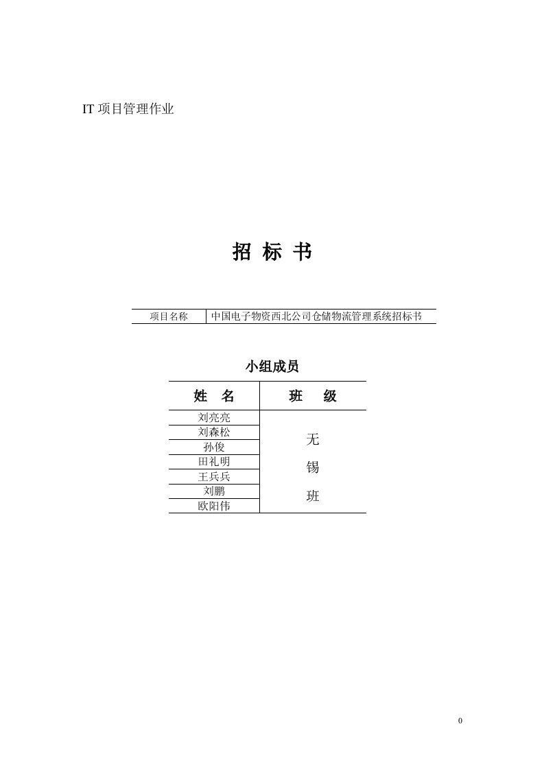 上海电力集团公司管理信息系统招标