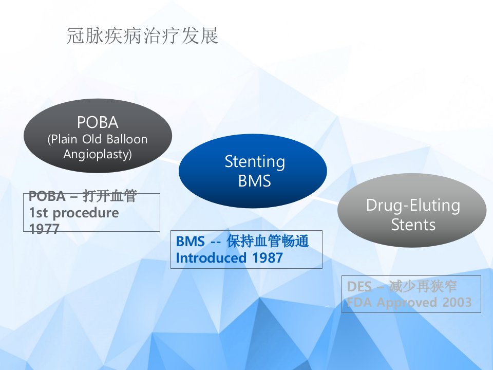 药物洗脱支架DES基础知识ppt课件