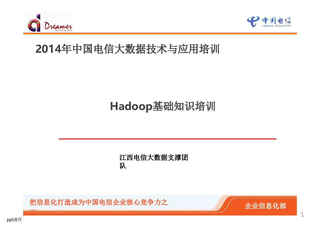 Hadoop基础知识培训