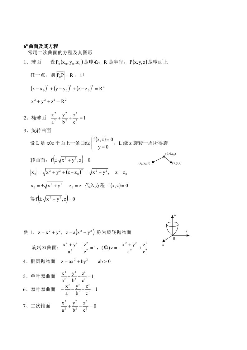 【管理精品】多元函数微分学