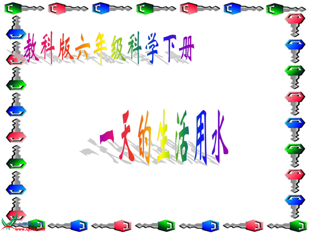 (教科版)六年级科学下册课件