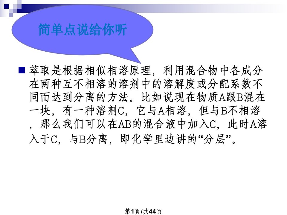 萃取法超声波提取技术PPT课件