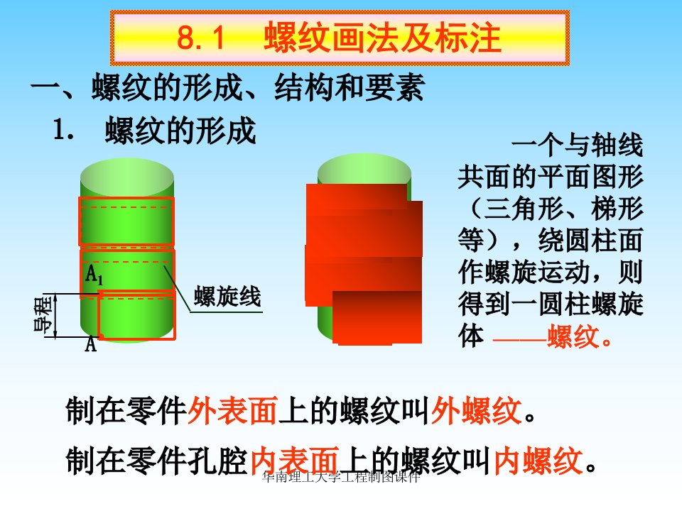 华南理工大学工程制图课件