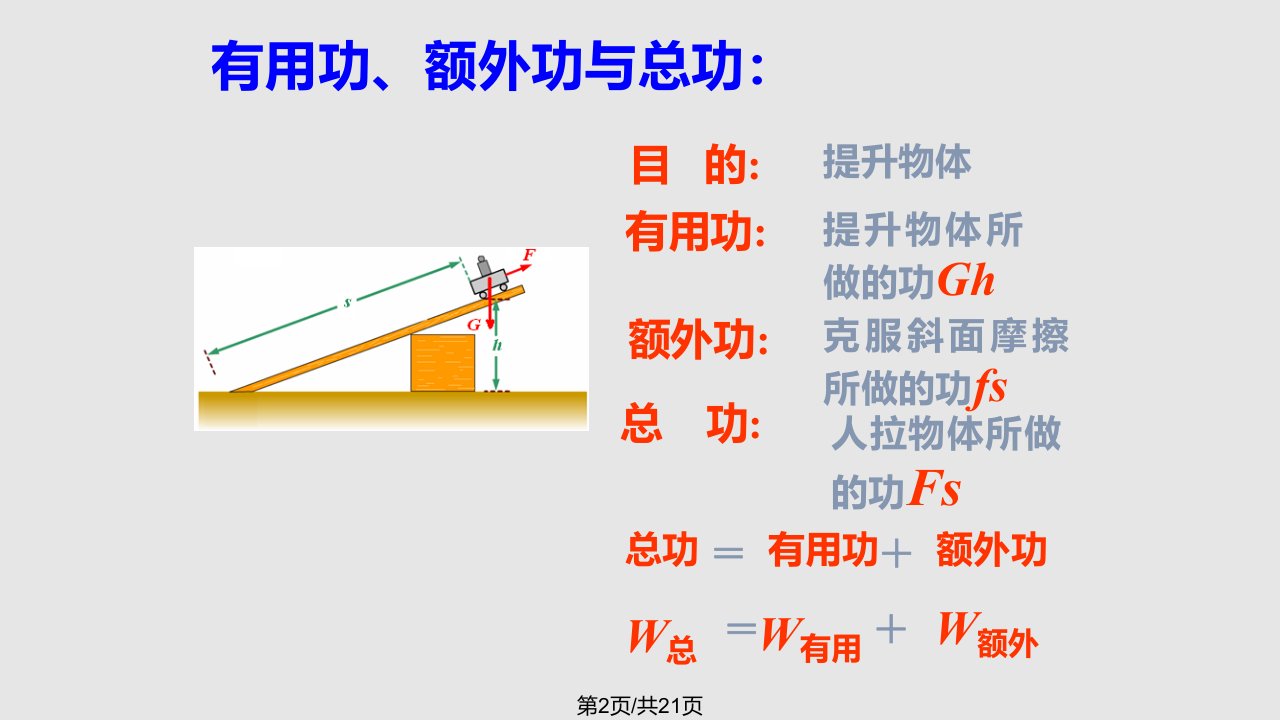 机械效率解析