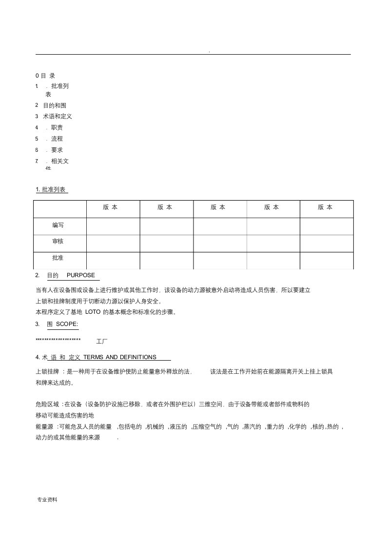 挂牌上锁管理程序