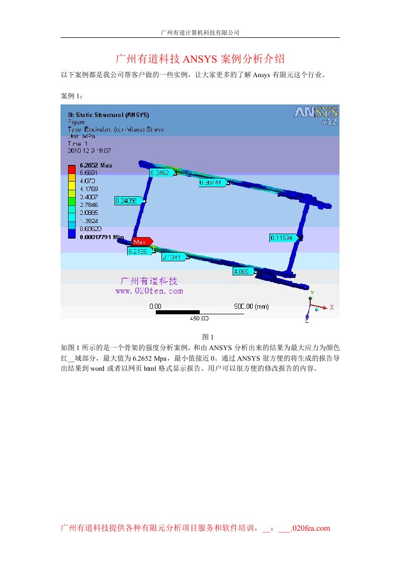 [计算机]ANSYS实例分析介绍