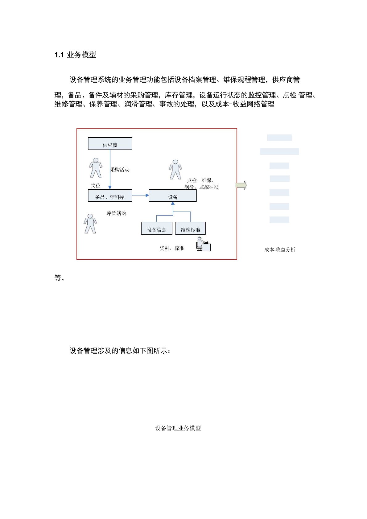 设备管理系统需求分析