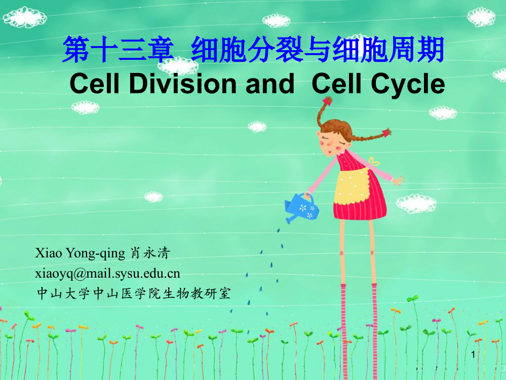 细胞分裂与细胞分裂ppt课件