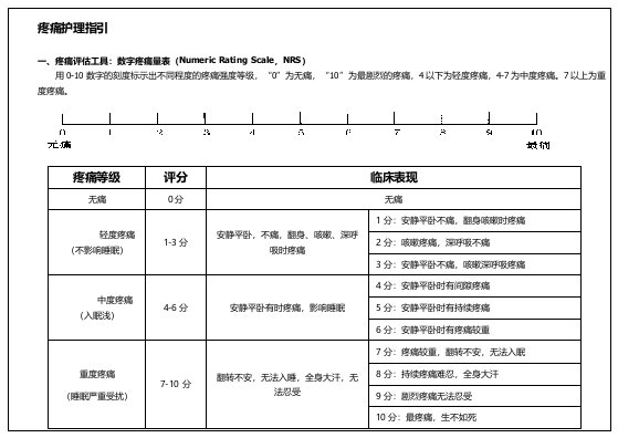 护理各类评分表