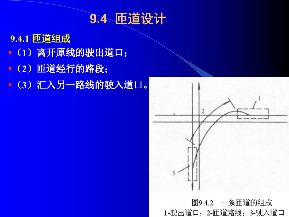 道路勘测设计3092道路立体交叉设计方案