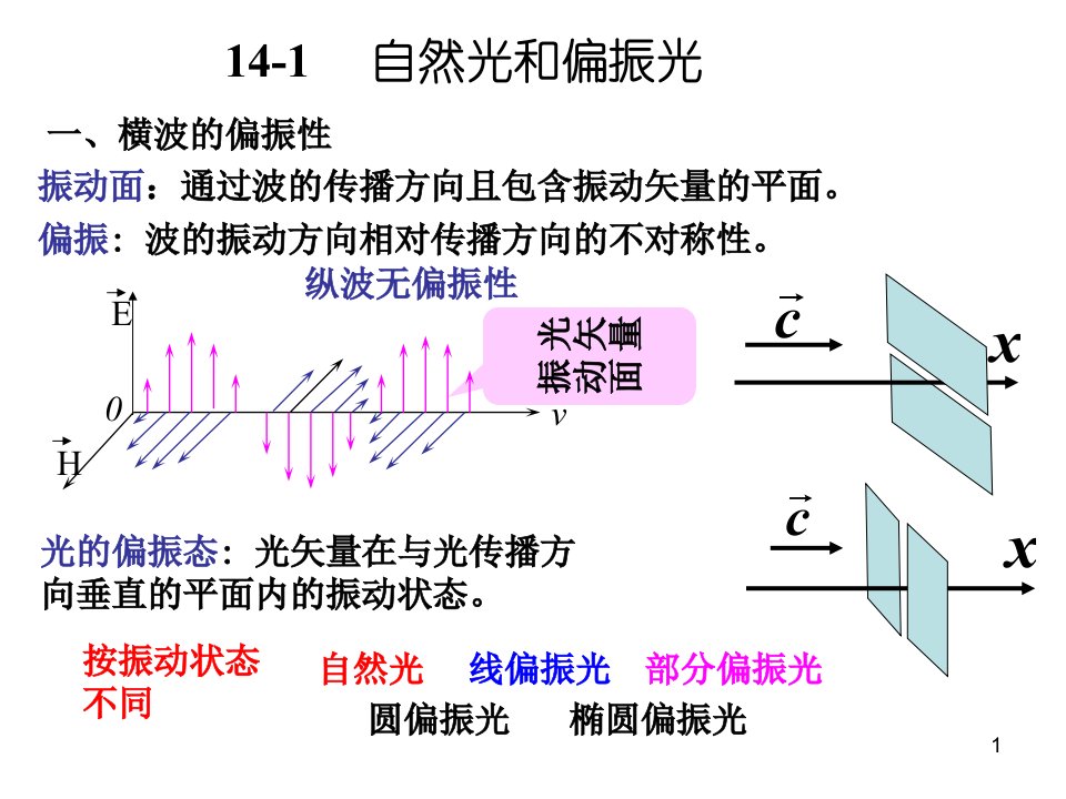 物理自感光和偏振光课件