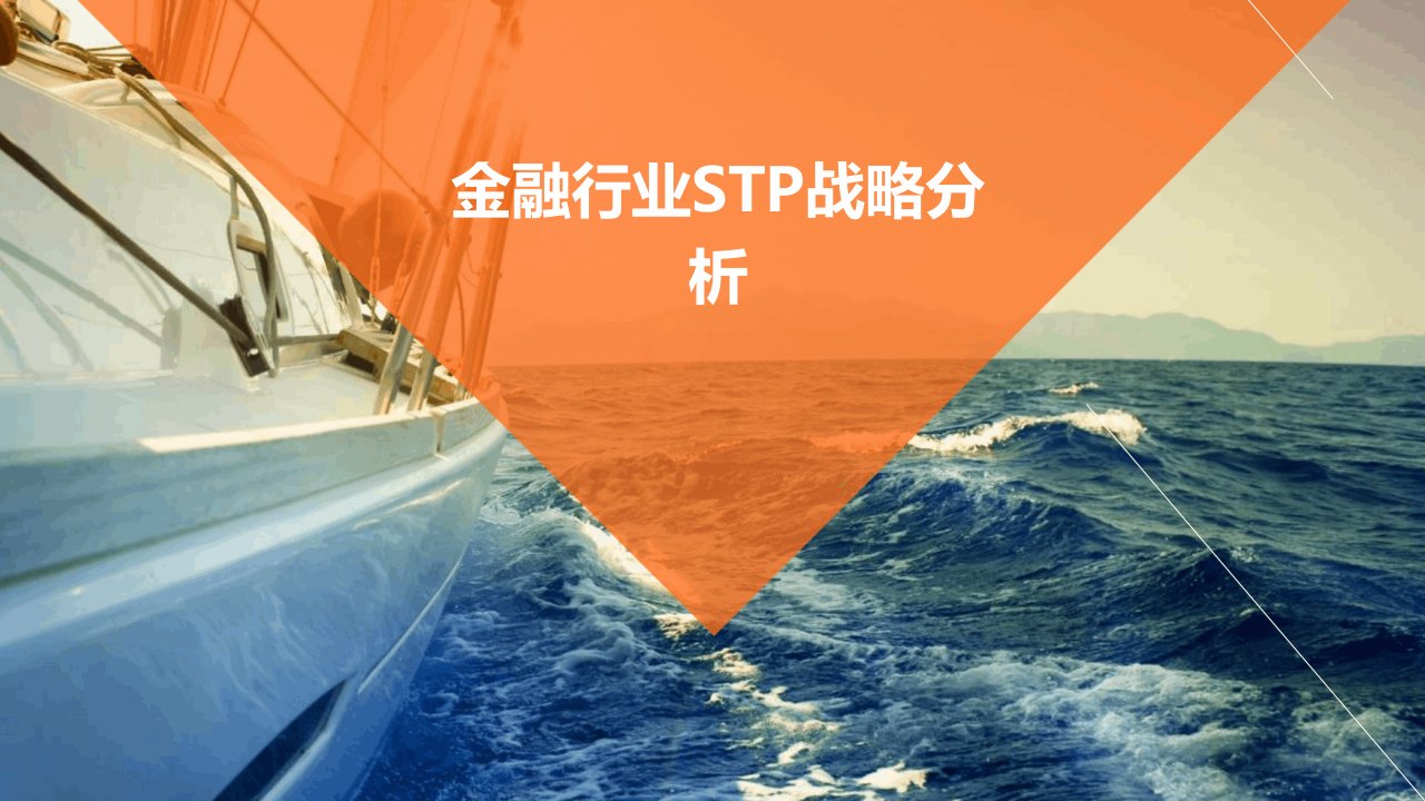 金融行业stp战略分析