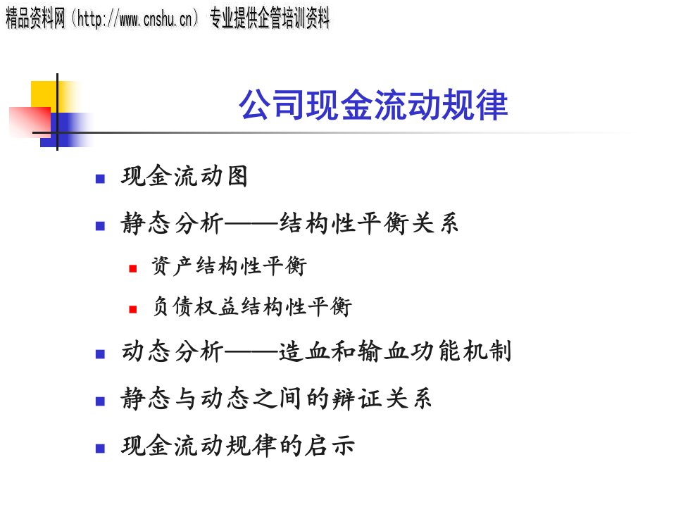 企业集团财务管理培训