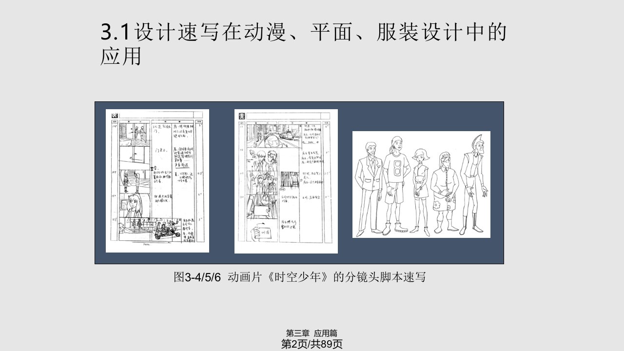 设计速写应用篇