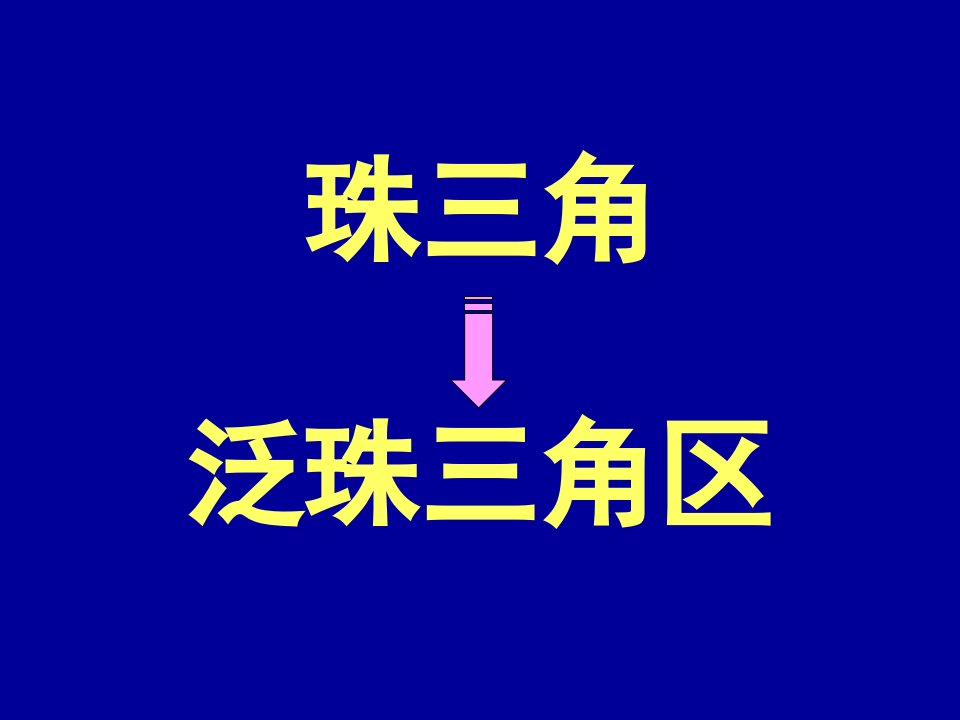 泛珠三角(地理热点)