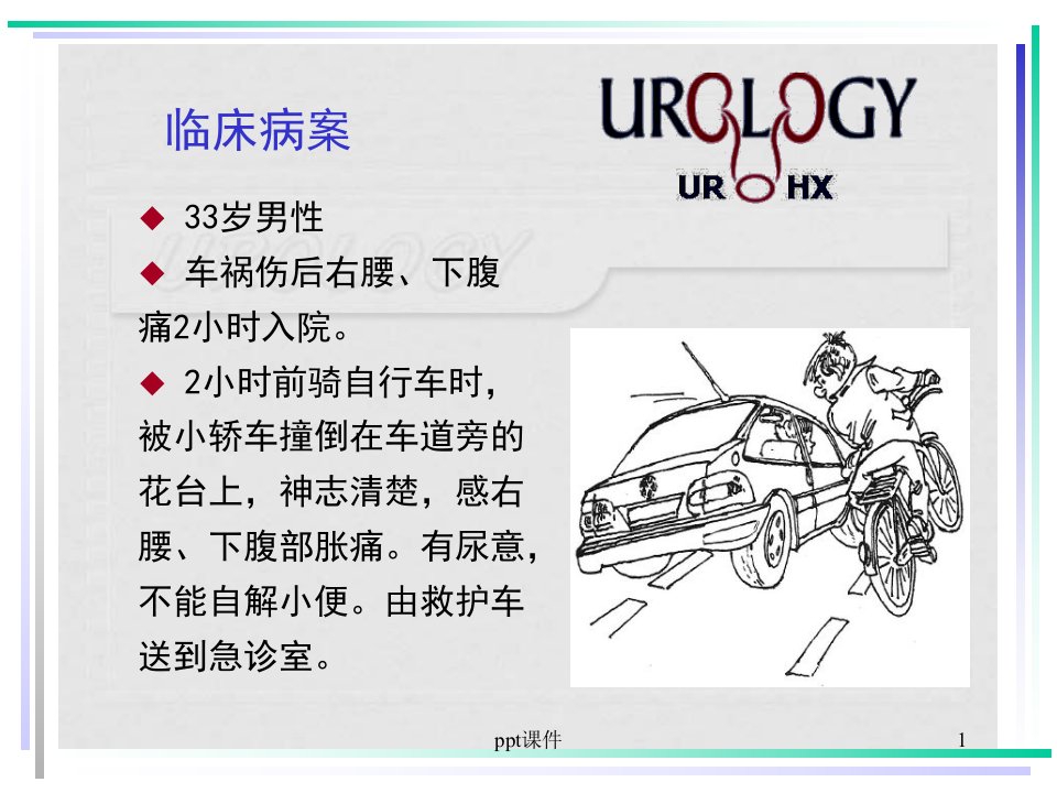 泌尿系统损伤ppt课件