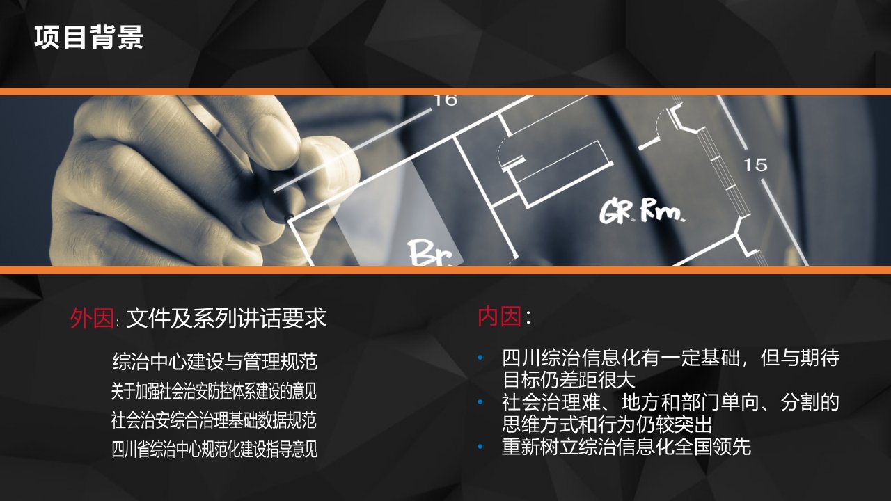 四川省综治中心建设项目开题报告课件