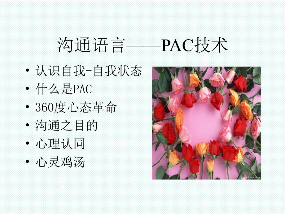 激励与沟通-沟通语言PAC技术30页