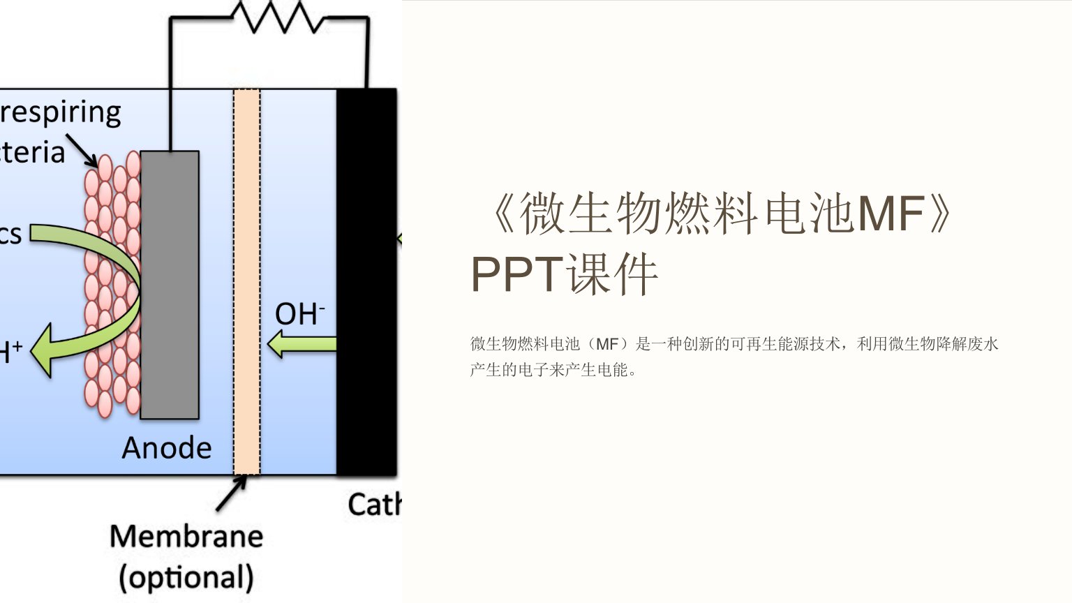 《微生物燃料电池MF》课件