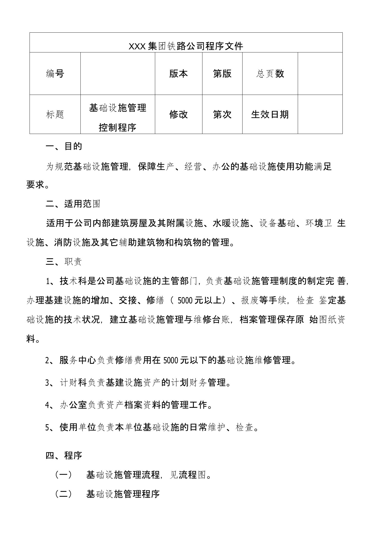 基础设施控制管理程序