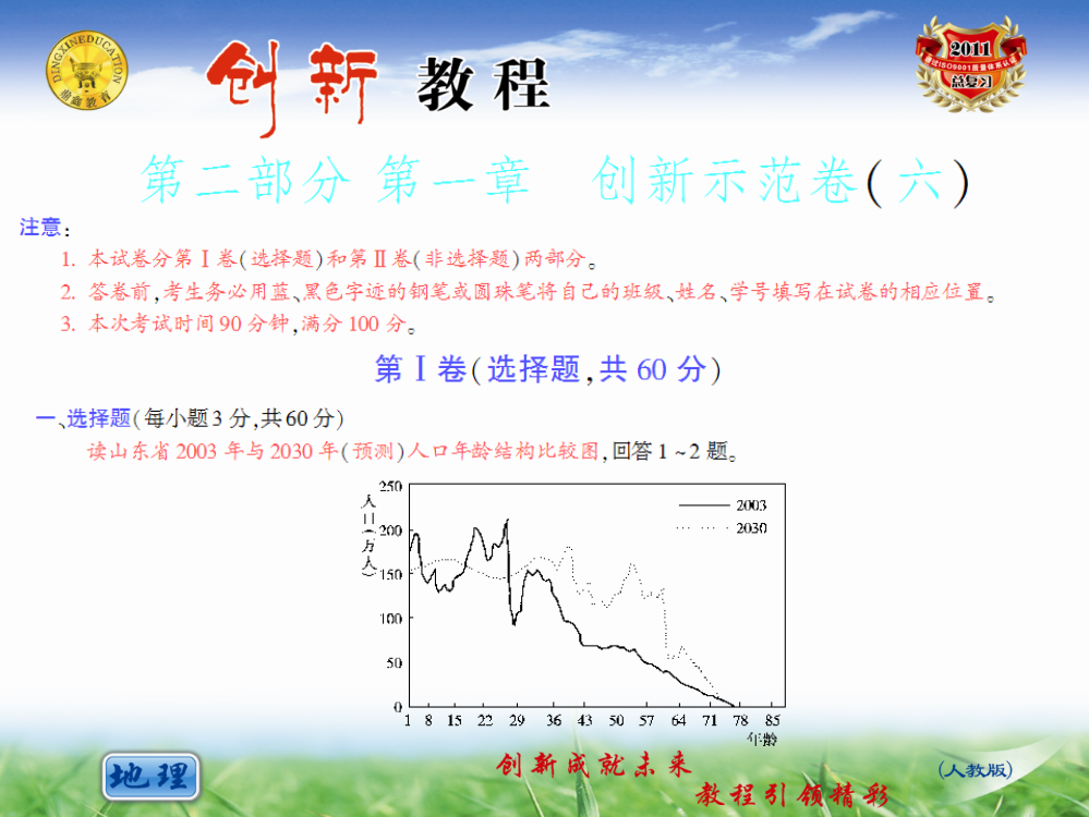 （中小学资料）立异示范卷(六)[整理版]