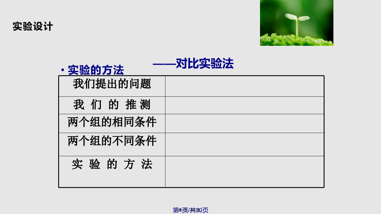 浙教小学五年级科学观察绿豆芽的生长学习教案