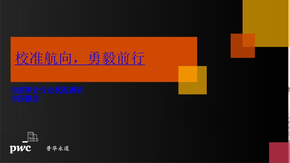 《内部审计行业状况调研