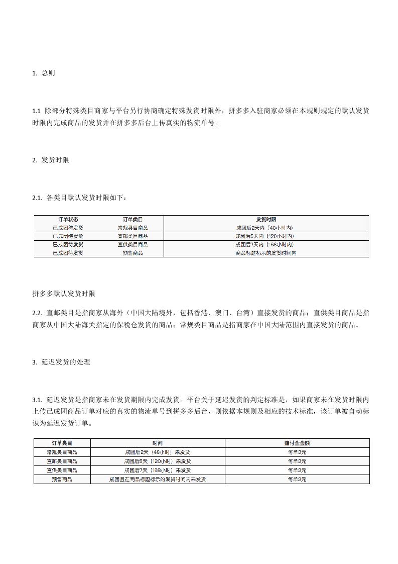 拼多多处罚规则