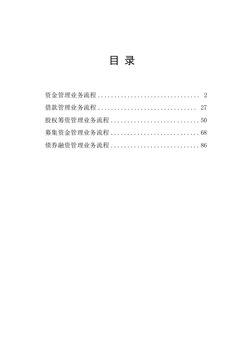 某股份公司管理流程及流程图C资金管理