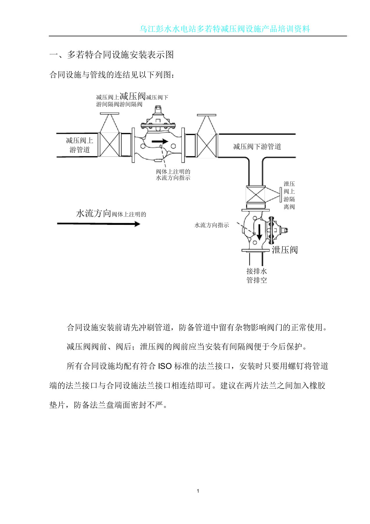 减压阀培训介绍