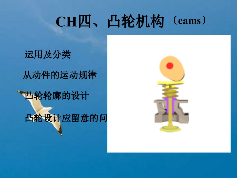 机械设计CH4凸轮机构ppt课件