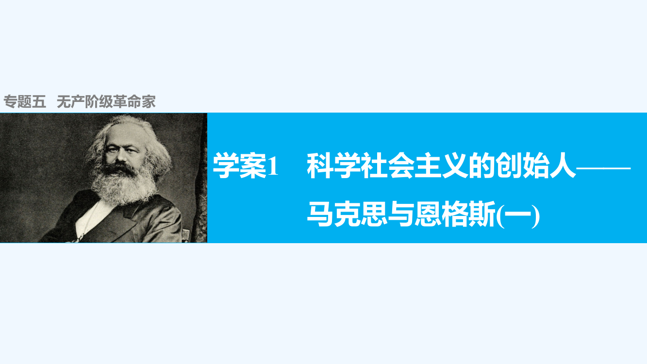 【案导与随堂笔记】高中历史（人民选修四）配套课件：专题五