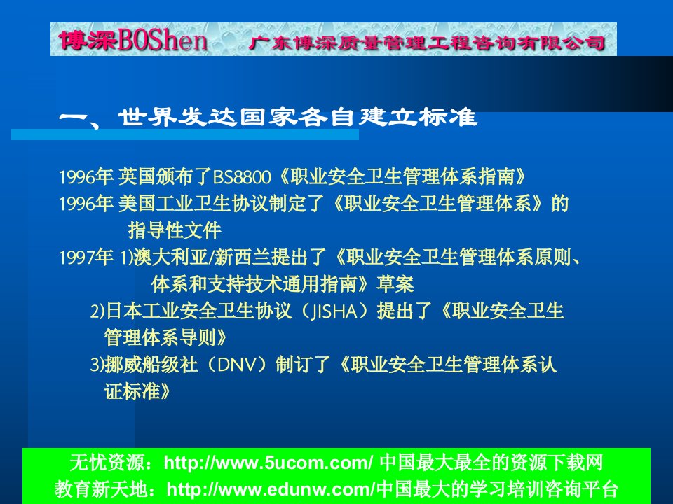 职业安全卫生管理体知识介绍推荐ppt65课件