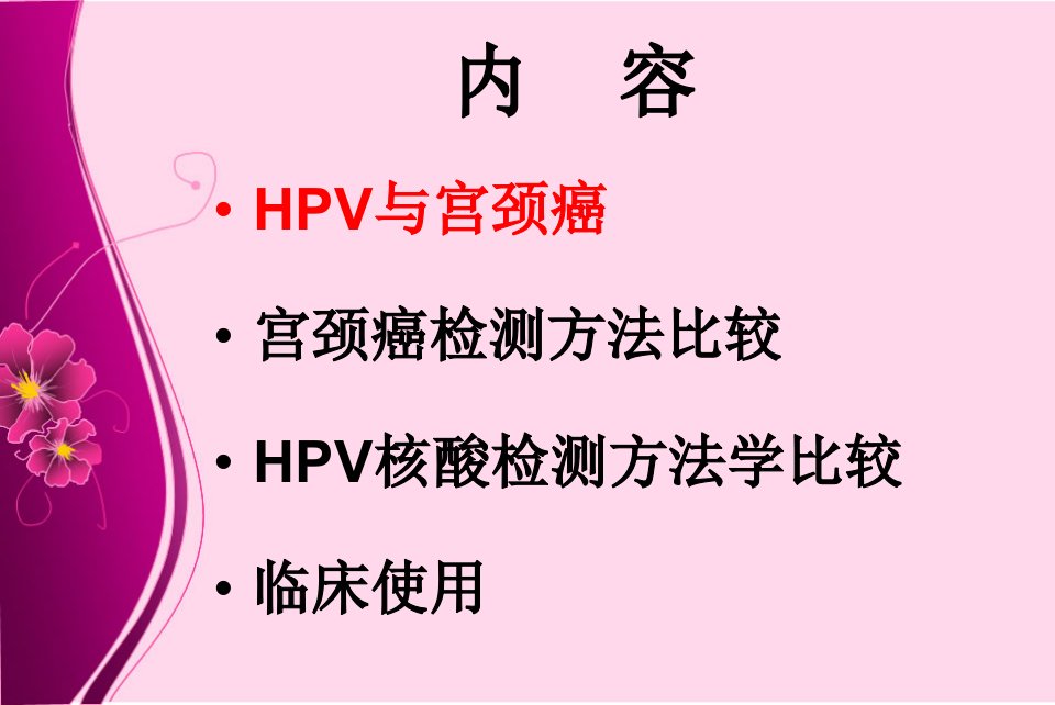 人乳头瘤病毒hpv核酸检测对比分析