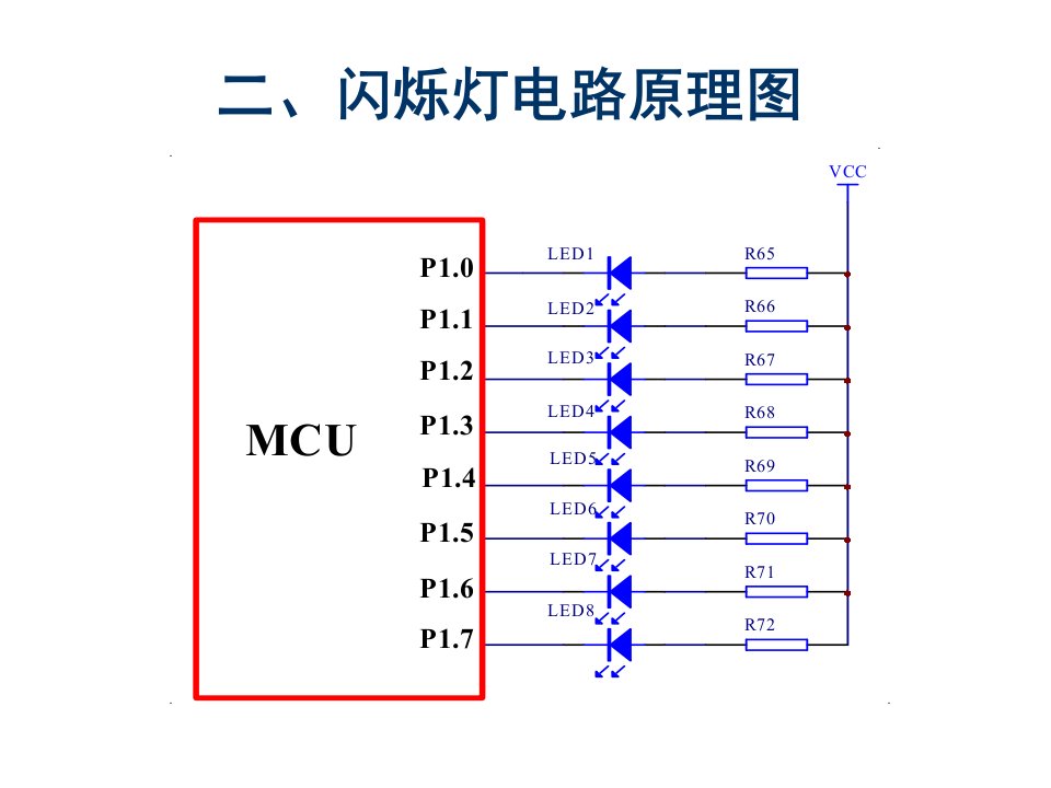 实验一闪烁灯电路的软件仿真和硬件仿真