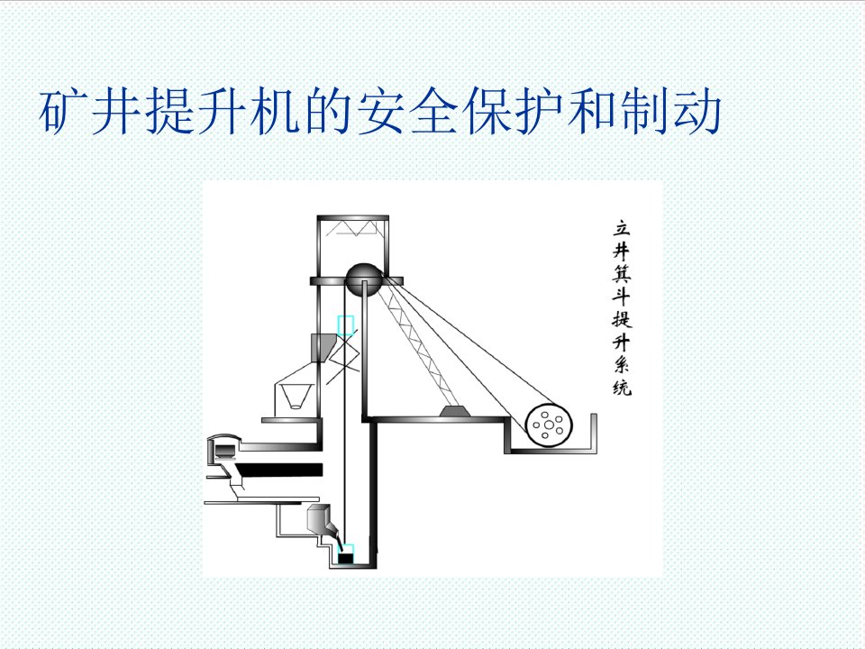 冶金行业-矿井提升系统的控制与保护讲座