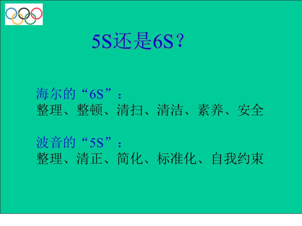 精选5S管理实战讲座ppt61页