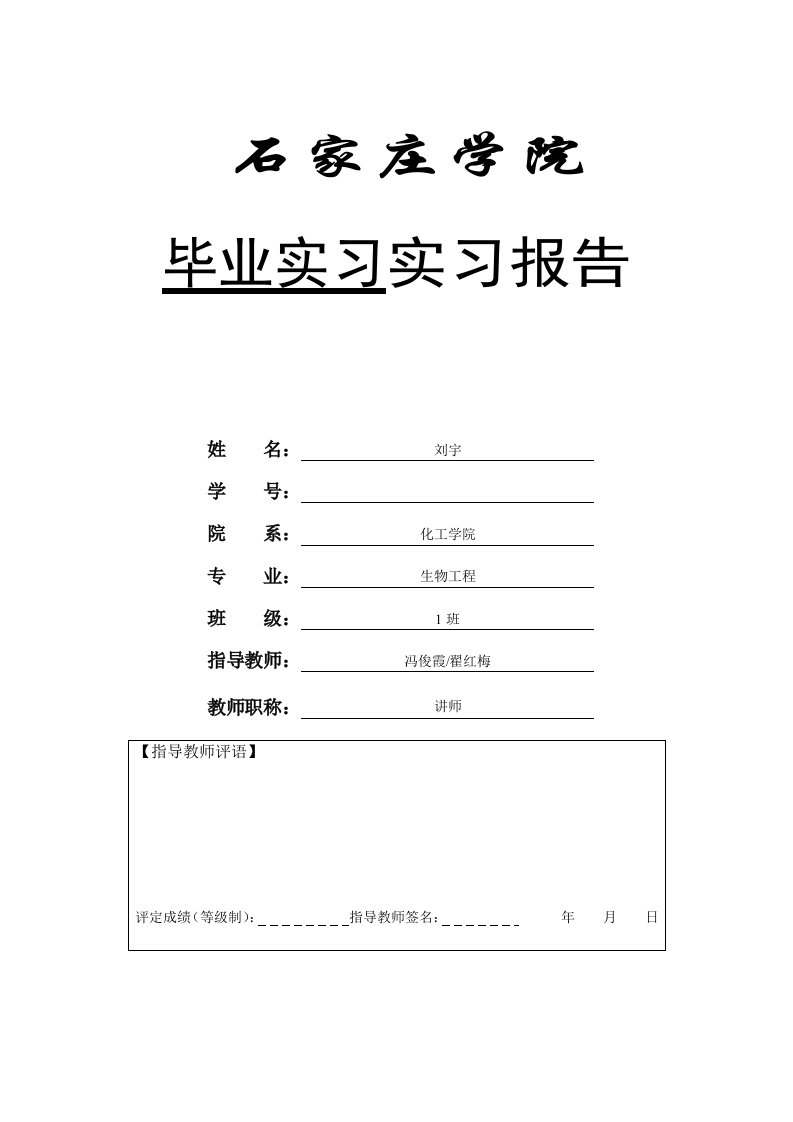 今麦郎方便面厂实习报告