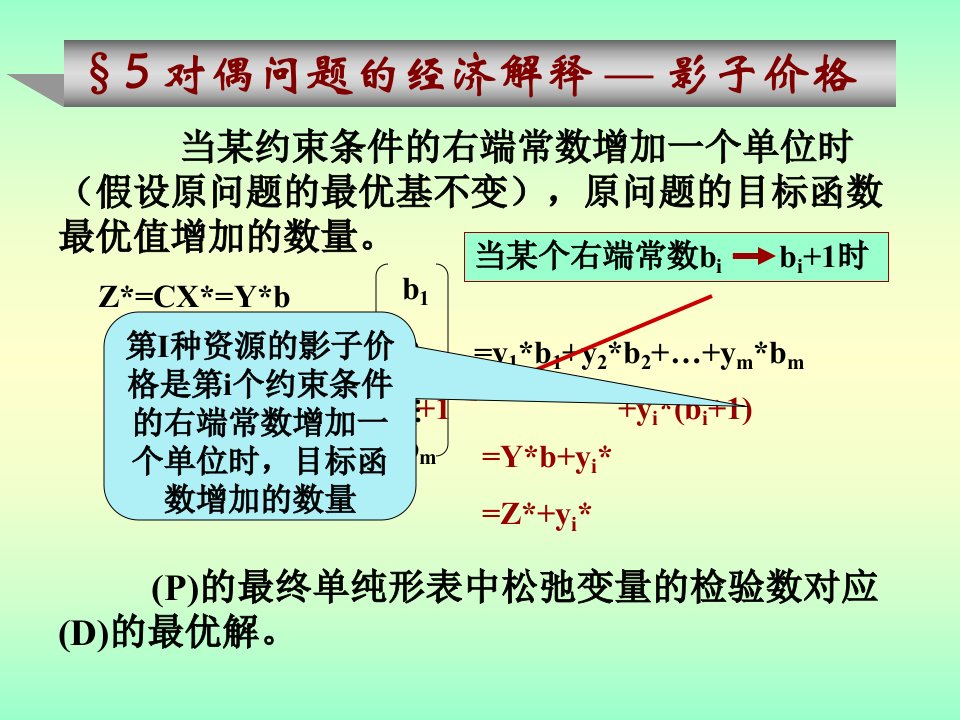 北京交通大学运筹学教案7灵敏度改