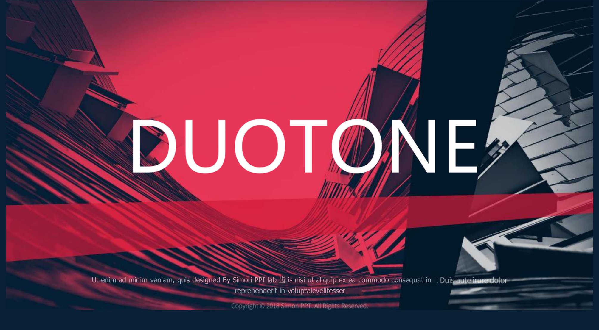 【模板8】Duotone