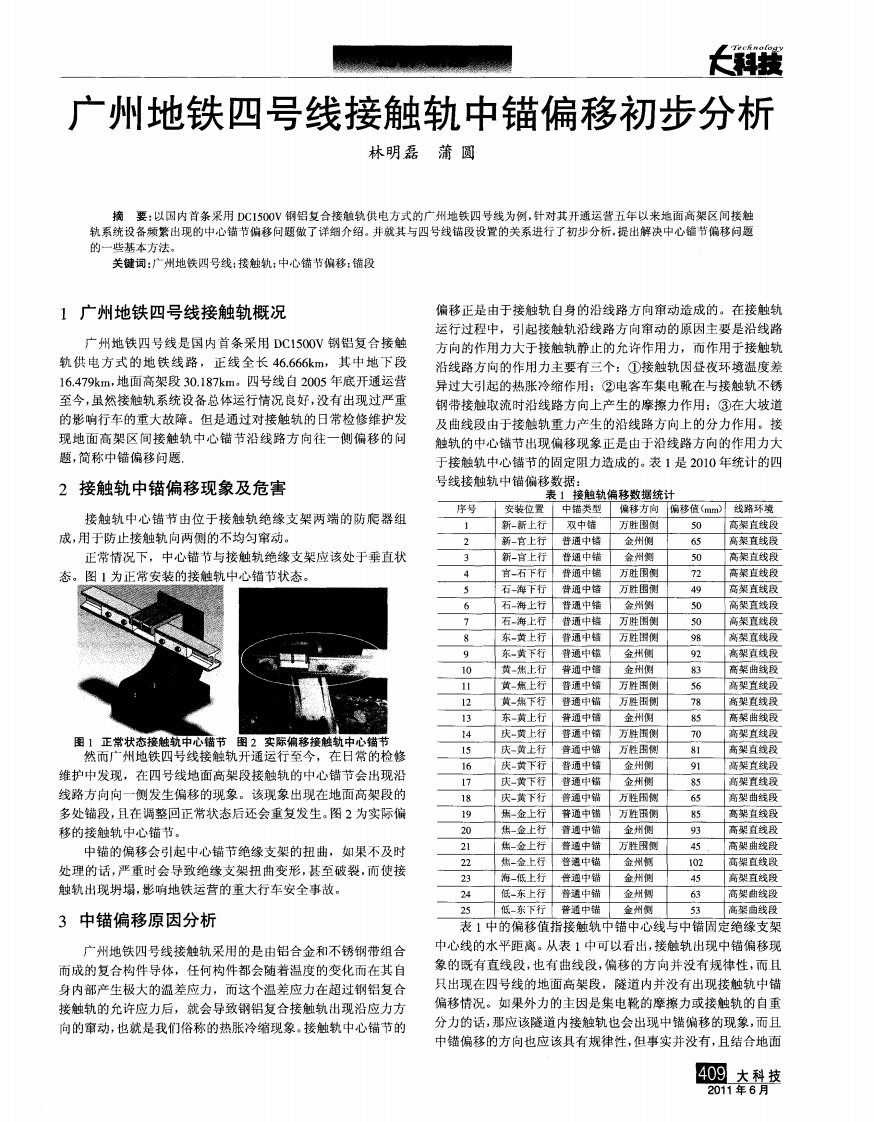 广州地铁四号线接触轨中锚偏移初步分析.pdf