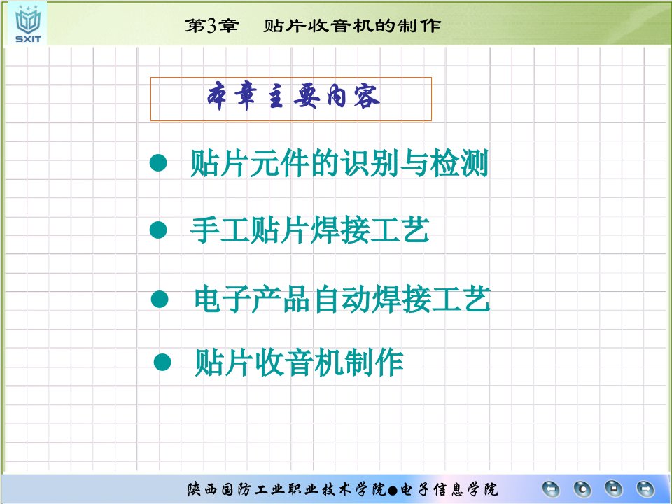 电子工艺与检测课件第3章贴片收音机的制作