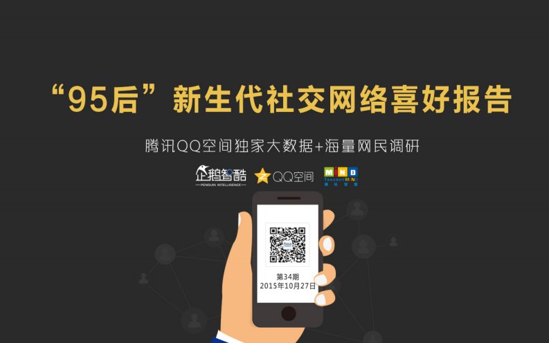 【行业分析】95后社交网络喜好报告qq空间独家大数据