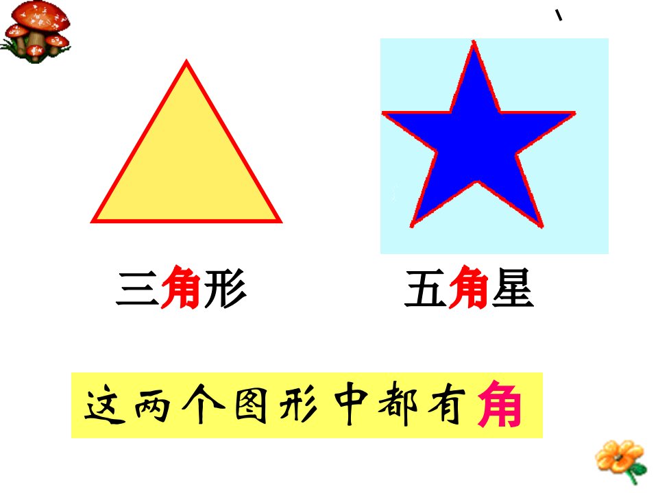 角的初步认识PPT课件