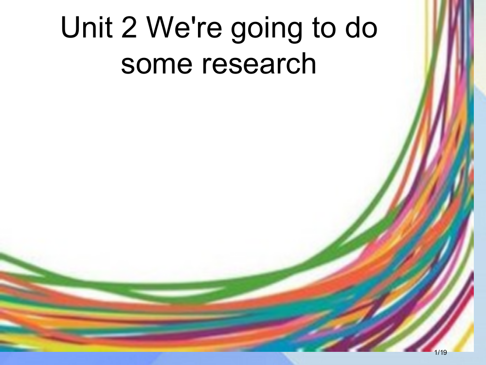 五年级英语下册-Unit-2We’re-going-to-do-some-research教案省公开