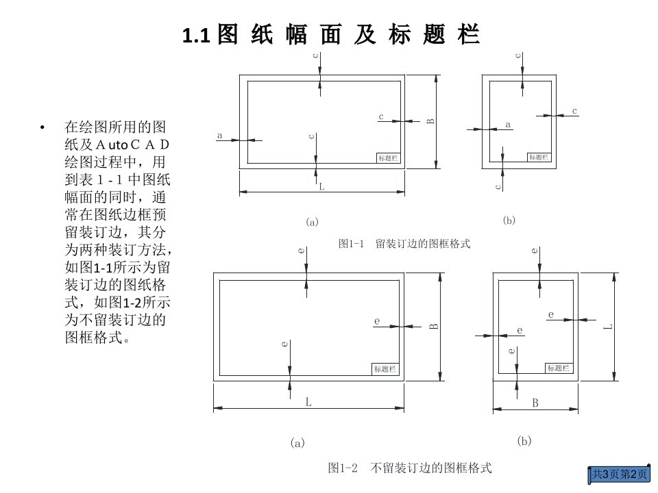 最新园林建筑图框的画法ppt课件